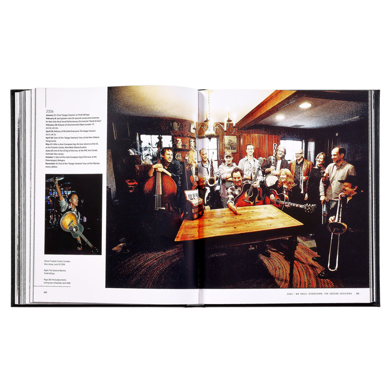 Springsteen: Album by Album Leather Bound Special Edition Coffee Table Book