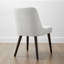 Chaise d'appoint rembourrée en bois massif Bremment-720516587