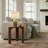 Rennert Round Mango Wood Side Table