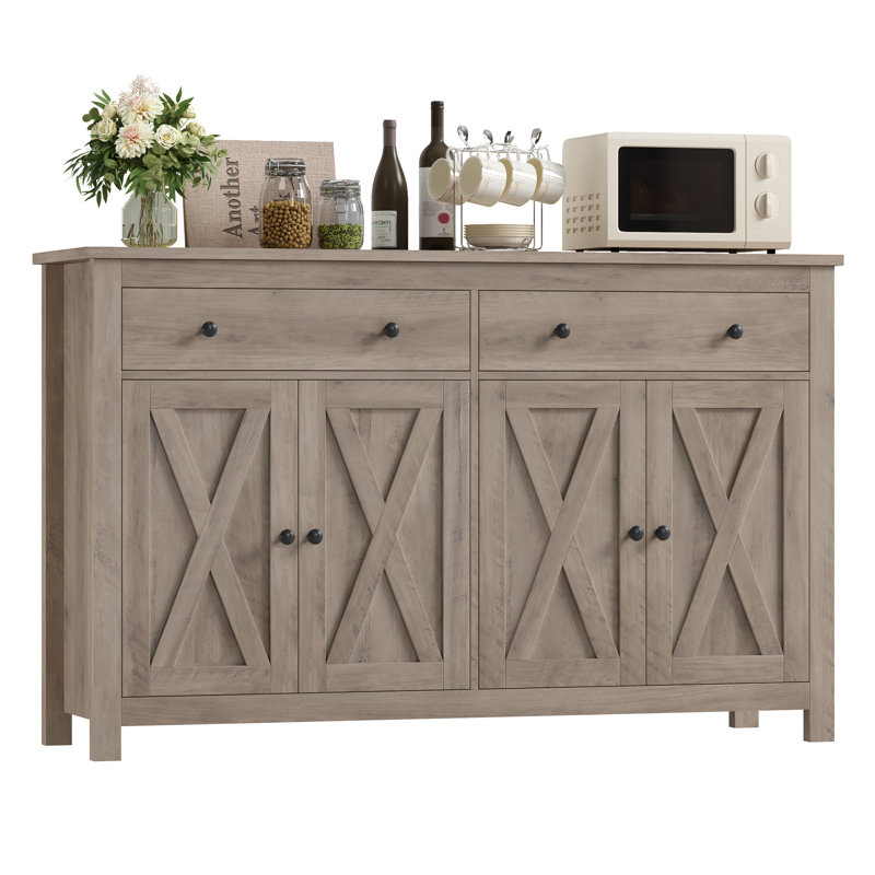 55.1'' Sideboard, Rustic Brown