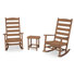 Ensemble de chaises berçantes 3 pièces POLYWOOD