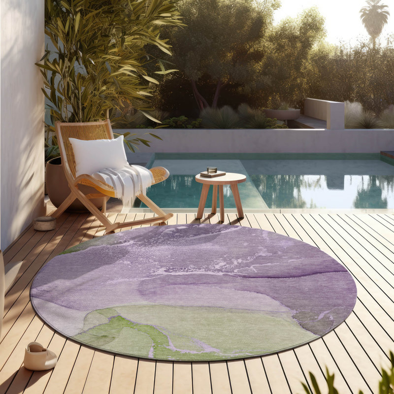 Fenland Rectangle Area Rug, Round 8'