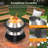 26 Inch  Wood Burning Smokeless Firepit, Smokeless Wood Fire Pit, Wood-Burning Grill-117871836