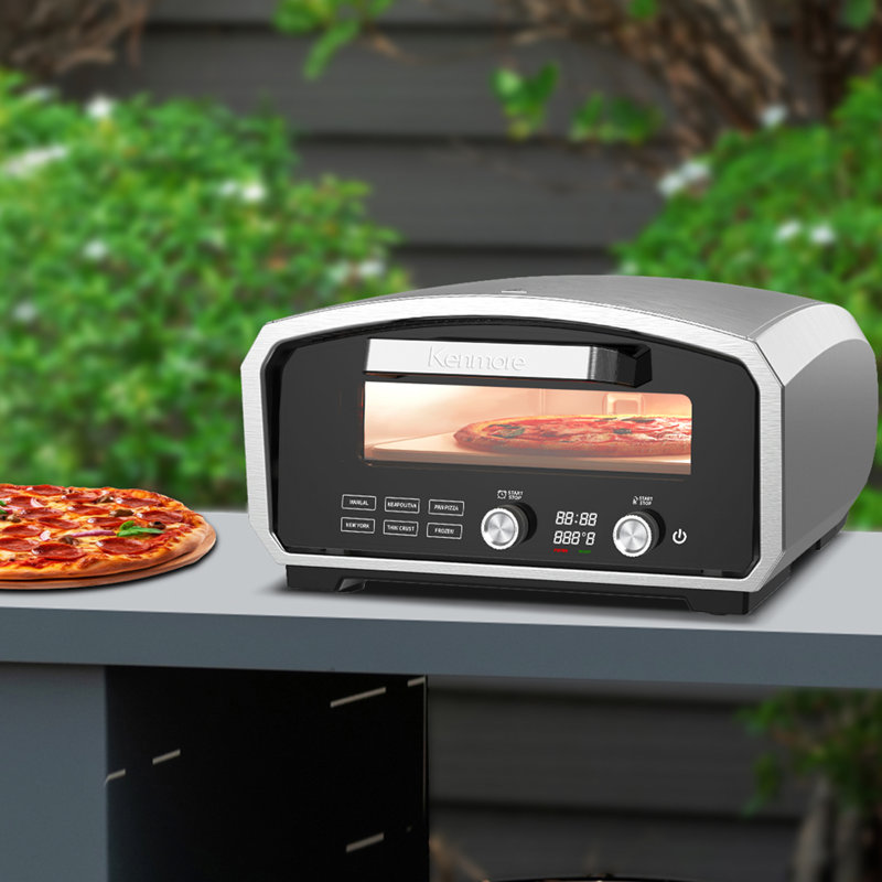 Kenmore 13” Electric Pizza Oven Indoor and Outdoor Use