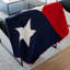 Jeté en laine Texas Flag