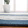 Bluff Point Wool Striped Area Rug in Cinder