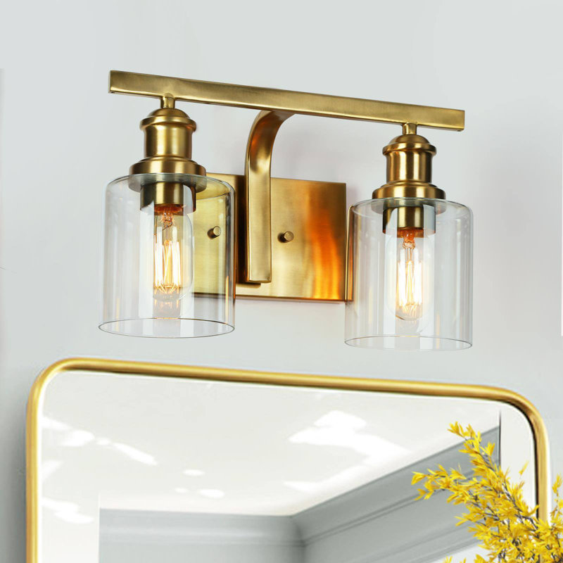 Éclairage pour salle de bain 2 lumières à intensité variable