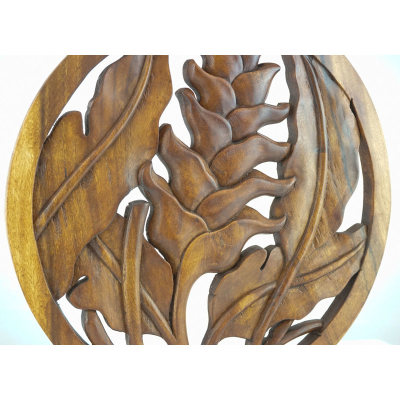 Handmade Plants & Flowers Wall Decor on Solid Wood
