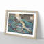 The Fishermen by Katsushika Hokusai - Picture Frame Painting Print-55642450-55642447