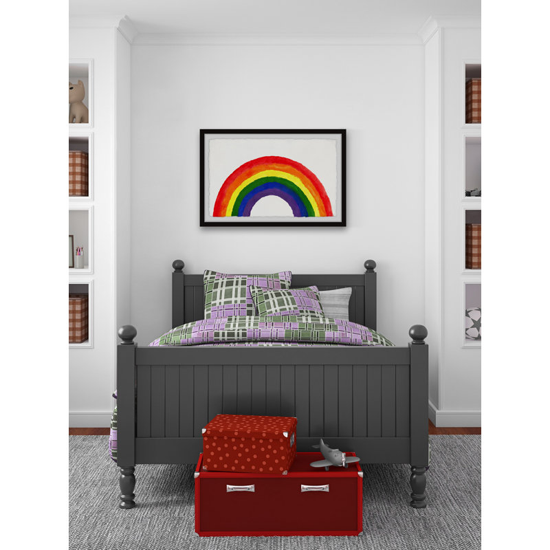 Geissler Vibrant Rainbow, reproduction encadrée, H 8 po x l 12 po x P 1,5 po