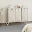 Trieur de linge avec roulettes et sacs amovibles, chariot de rangement roulant à 3 bacs avec tablette pour dortoir de salle de bain, panier à linge de 33 po-618012049