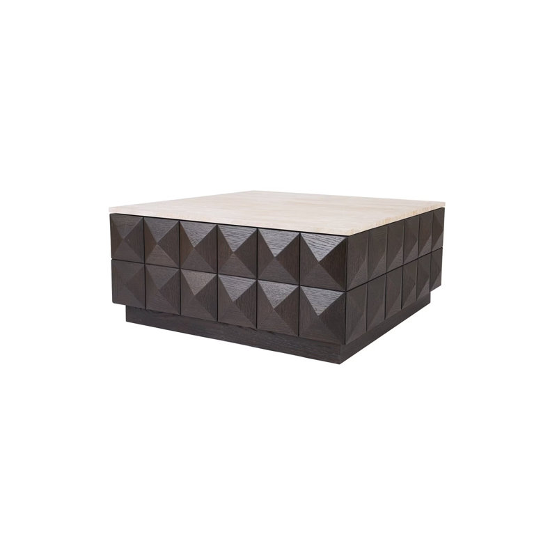 Stone Top Single Coffee Table