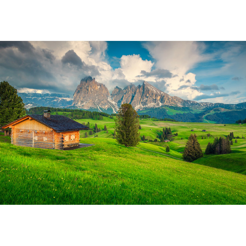 Green Field - Wrapped Canvas Print, 51cm H x 76cm W x 3.8cm D