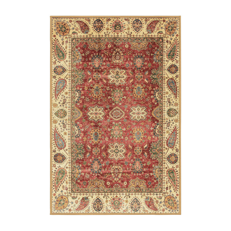 Abstract Indoor Rug, Rectangle 6' x 9'