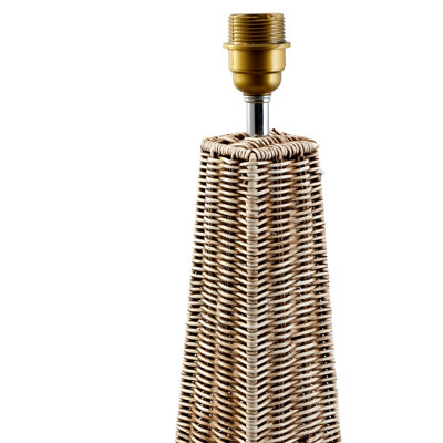 Arcelia 125cm Brown Column Floor Lamp