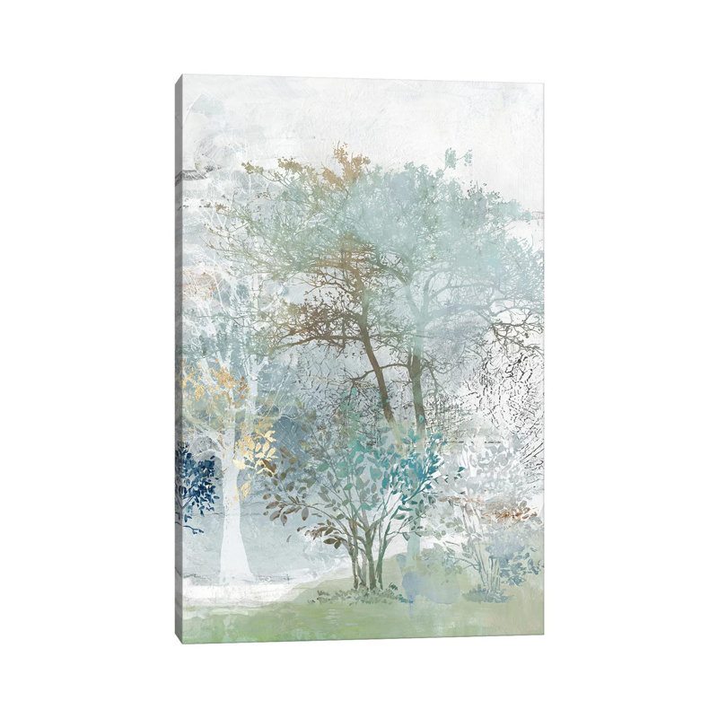 "Silent Mystery II" par Allison Pearce, reproduction d’art, H 60 po x l 40po x P 1,5 po, Pas de tapis, Toile tendue