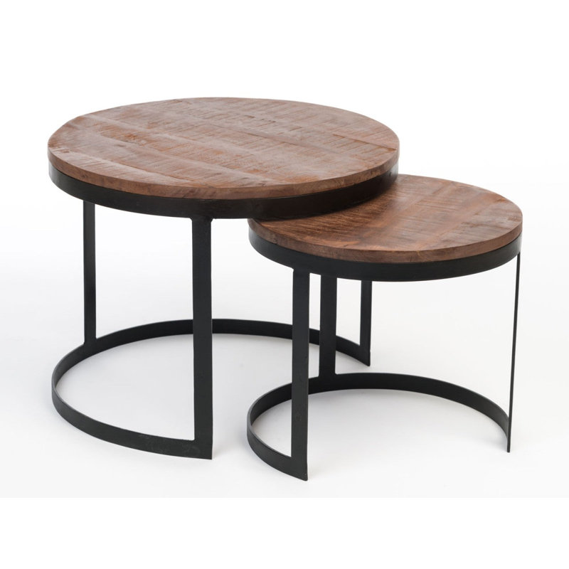 Adlane Coffee Table, White, Black