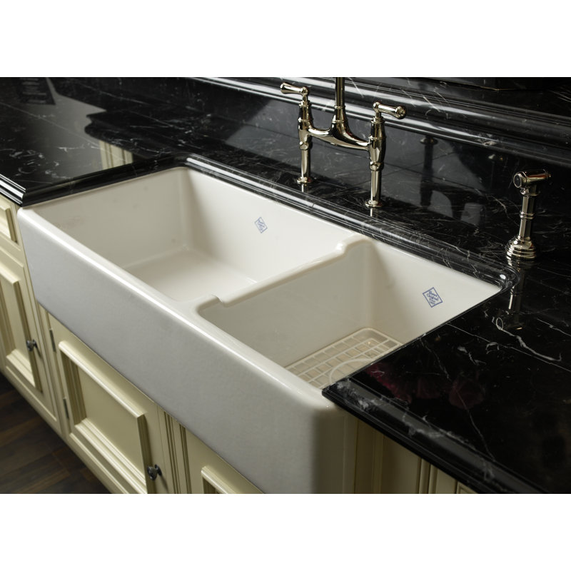 Wire Sink Grid For RC4019 & RC4018 Kitchen Sinks Small Bowl, White