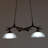 2 - Light Retro Antler Pendant Light