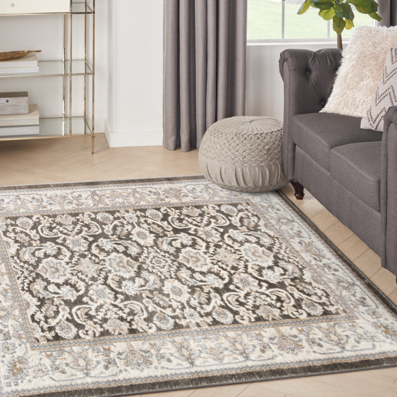 Oriental Indoor Rug, Rectangle 3'11" x 5'11"
