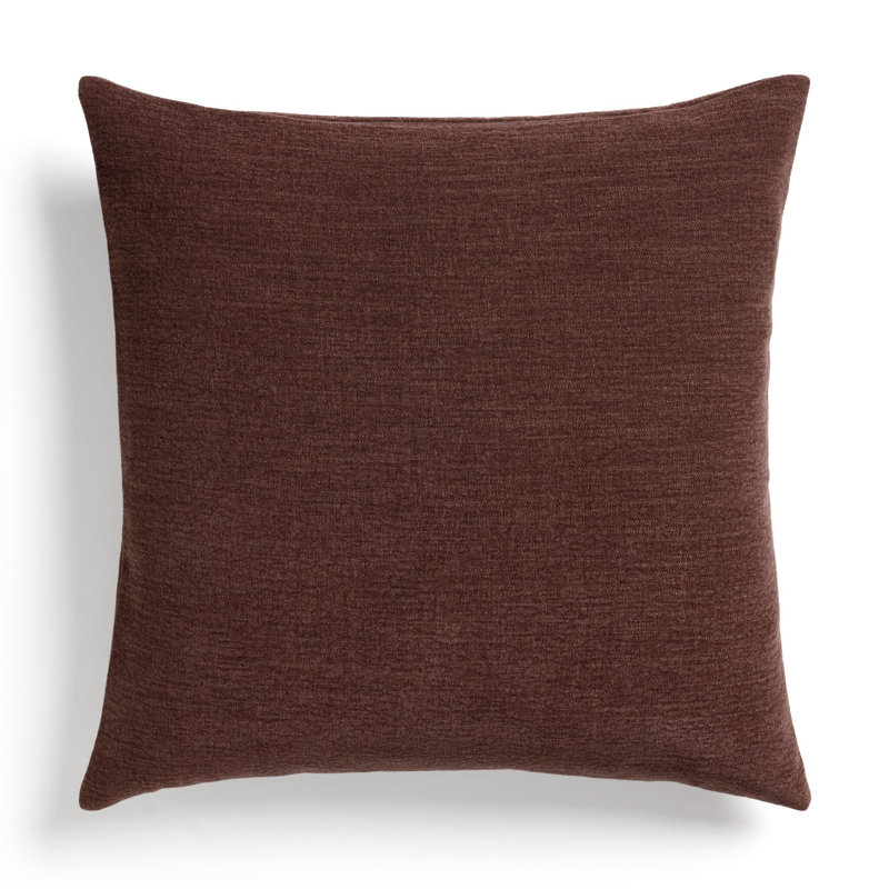 Mirelle Bolster Pillow Cover & Insert, Laughlin Plum, Square 24"