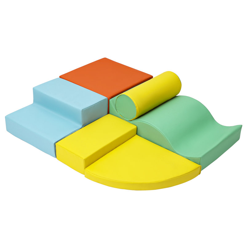 10 pièces de blocs d'escalade en mousse, ensemble de jeu actif intérieur