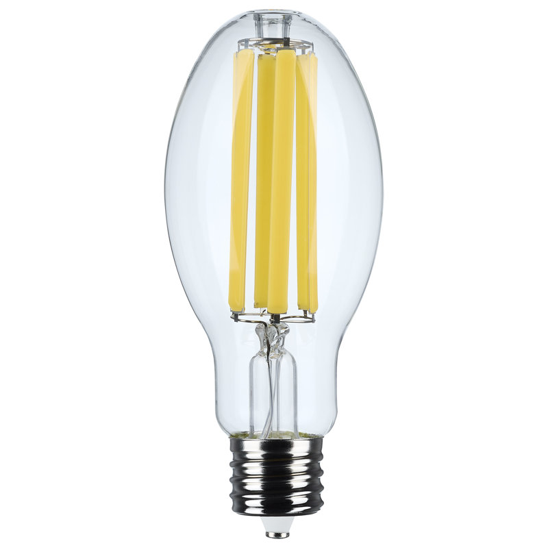 28 Watt LED HID Replacement ED28 4000K Extended Mogul Base Clear 120-277 Range Voltage