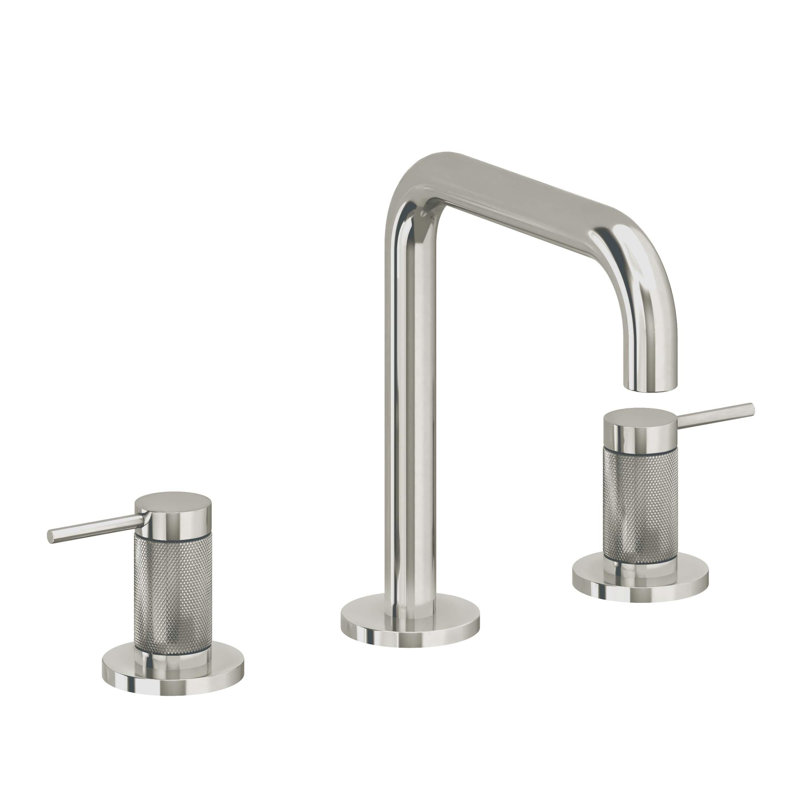 D Street 8" Widespread Lavatory Faucet, Polished Nickel