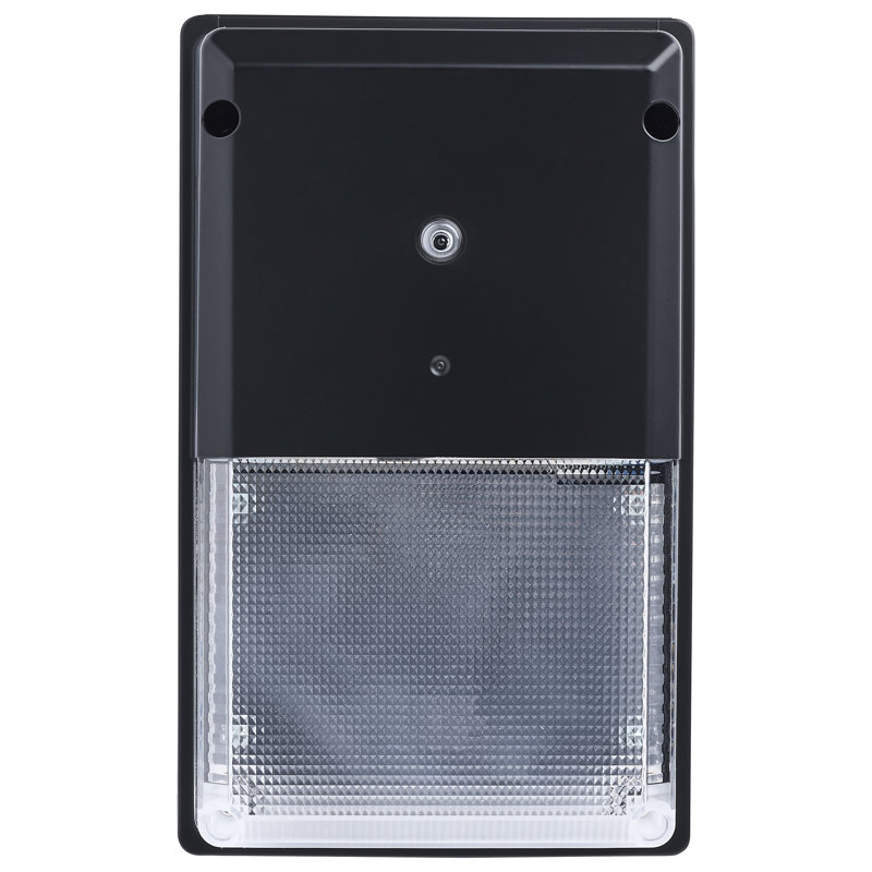Turtle Safe Wall Pack - 20 Watt - 4000K Cct - Amber Light, Black