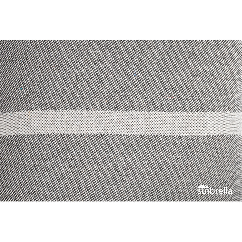 Glyph Rectangle Indoor/Outdoor Pillow Cover & Insert, Charcoal