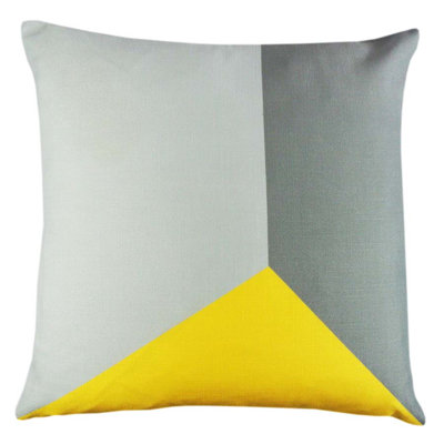 Husein Geometric Square Throw Pillow Cover