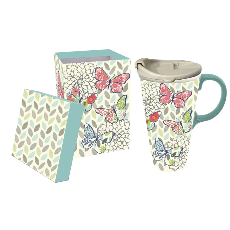 Hokku Designs Reider 17oz. Ceramic Perfect Cup