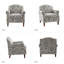 Fauteuil avec garniture cloutée Mooresville-72265217