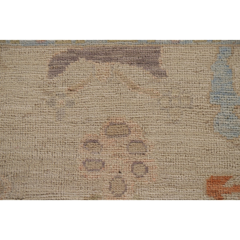Oushak Vegetable Dye Area Rug 6x9