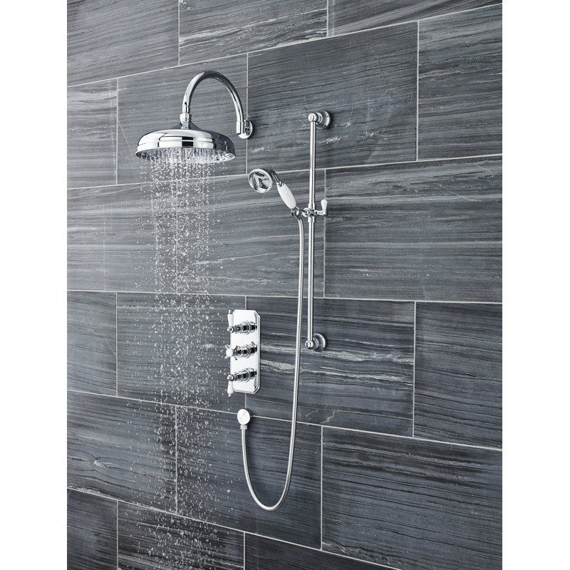 Eye Triple Concealed Thermostatic Shower Valve