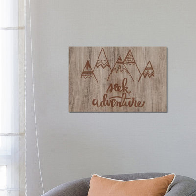 Seek Adventure by Jaxn Blvd. - Wrapped Canvas Gallery-Wrapped Canvas Giclée