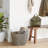 Seagrass Handmade Decorative and Functional Storage Basket with Handles