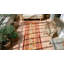 Tapis de couloir clair en laine Agra