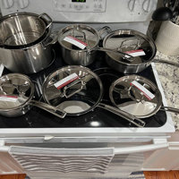 Cuisinart MultiClad Pro 7-Piece Stainless Cookware Set with Lids MCP-7NP1 -  The Home Depot