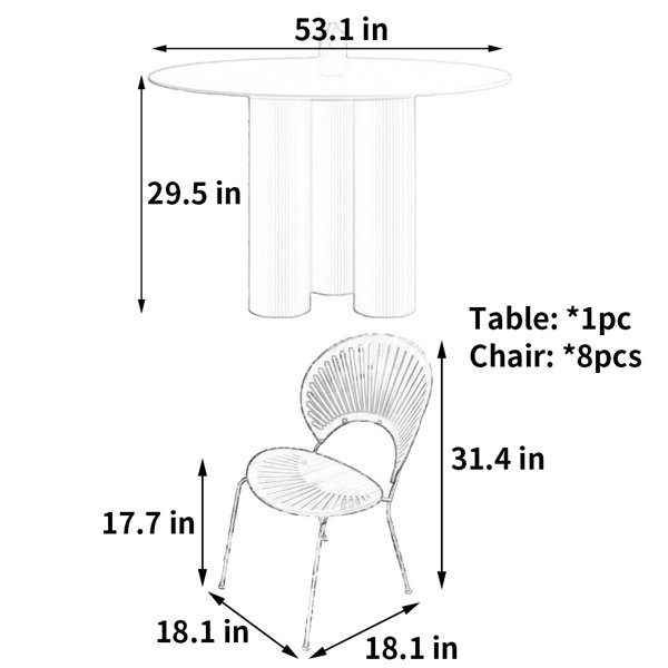 Dimensions du produit