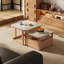 Table basse moderne simple en bois massif-105903264-105903266