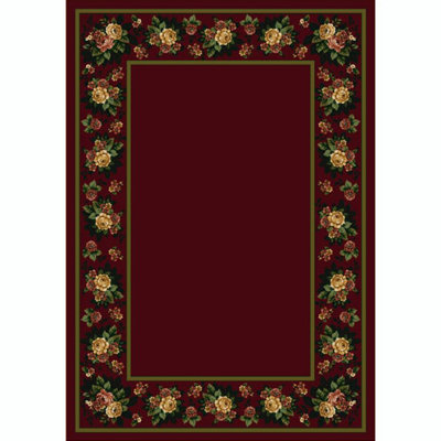 Tapis floral en dentelle Design Center