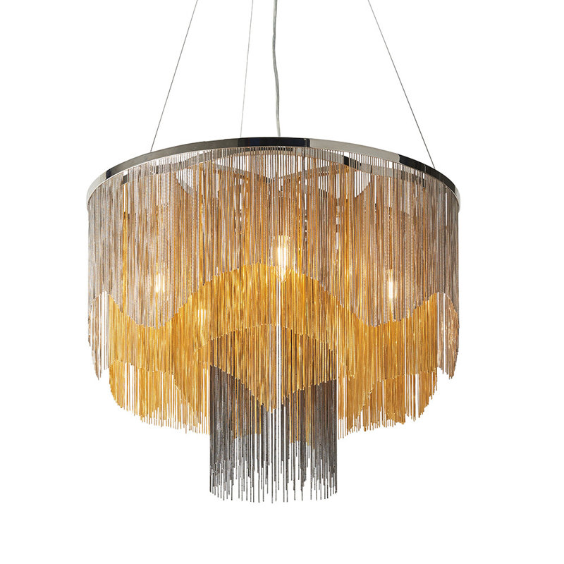Bossley 5-Light Multi Chain Chandelier