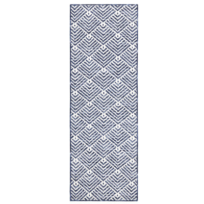 TOWN & COUNTRY EVERYDAY Walker Modern Stripe Everwash Non-Slip Backing Kitchen Mat