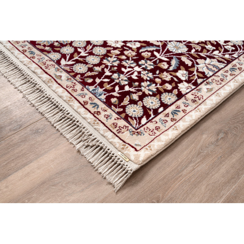 Tapis rectangulaire en coton Teapre, Tapis de couloir 2 pi 8 po x 9 pi 11 po