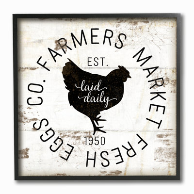" Fresh Egg Co Vintage Sign " by Jennifer Pugh