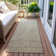 Machine Washable Indoor/Outdoor Chantille ACN1175 Taupe Rug
