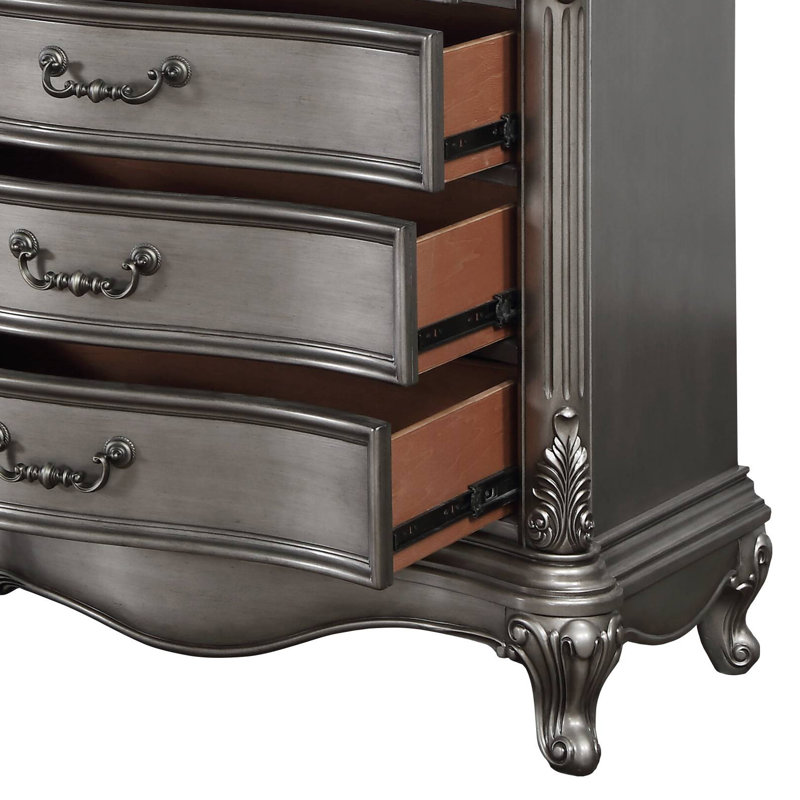 Commode, finition platine antique