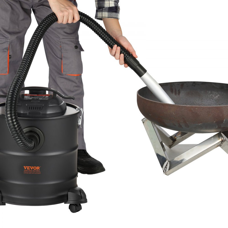 Aspirateur à cendres 5 gallons 1200W pour foyers à granules barbecue
