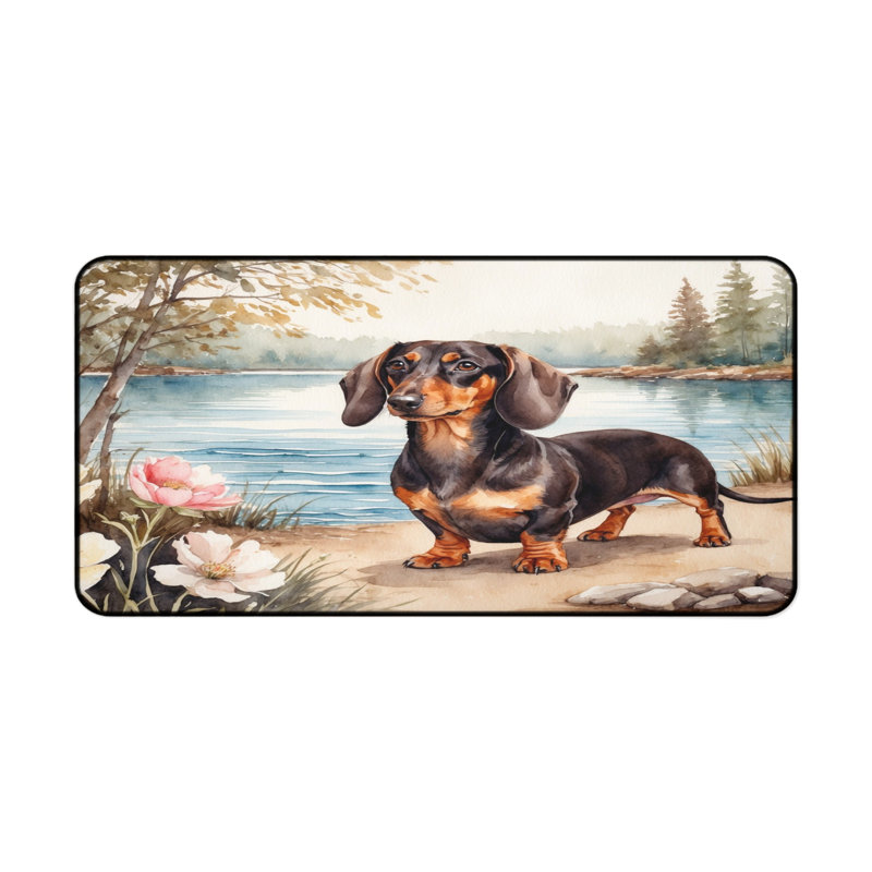 Polyester Desk Pad, 14.4x12.1
